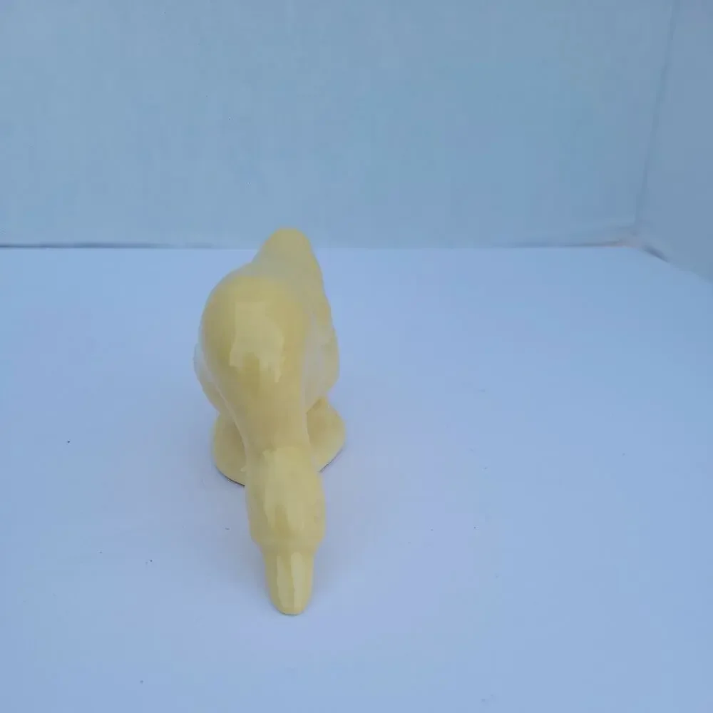Vtg Ceramic Yellow Goose/Duck 2.5